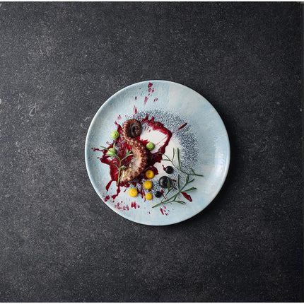 Coupe Plate Evolve with Textured Rim | Churchill Studio Prints | 22cm 3