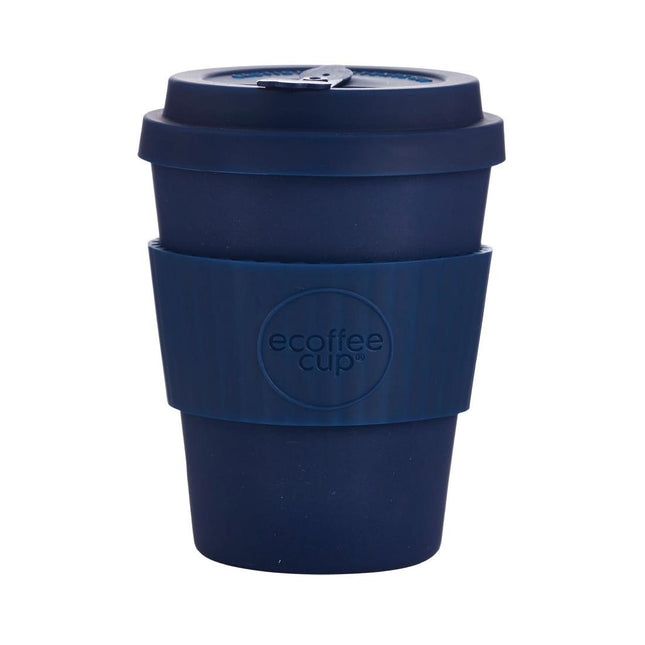 Ecoffee Cup Reusable Bamboo Coffee Cup Dark Blue 340ml | Kerr & Napier