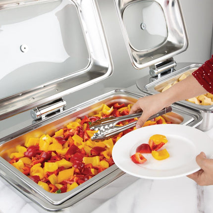 1/1 Size Induction Chafer with Stand and Heating Set | Olympia 6