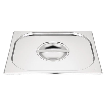 Stainless Steel Gastronorm Pan Set with Lids 2x 1/2 | Vogue 5