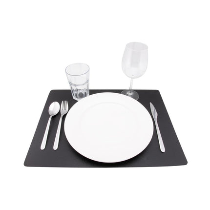 Raw Bonded Leather Placemat | Securit Leather Range 6