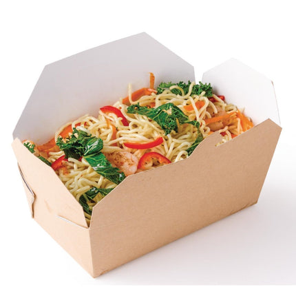 Rectangular Food Containers | Colpac | 250 Pieces | Recyclable Cardboard 4