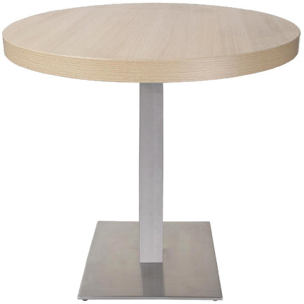 Square Stainless Steel Table Leg for Werzalit Plus Tabletops | Bolero 8