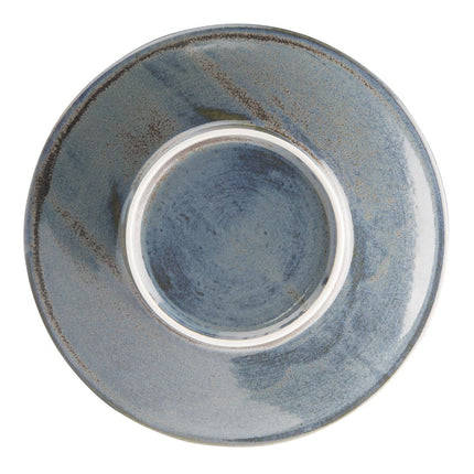 Blue Coupe Plates 230mm | Olympia Ember Collection 4