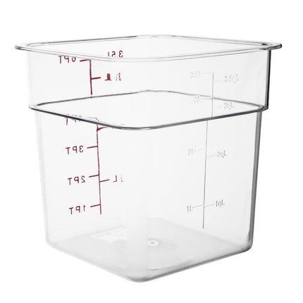 Polycarbonate Square Food Container 3.5L | Hygiplas 2