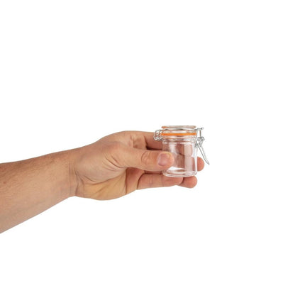 Mini Preserving Jar with Clip Lid and Rubber Seal | Vogue | 5cl 4