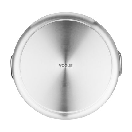 Induction Stainless Steel Soup Pot 36cm 35.5L | Vogue 5