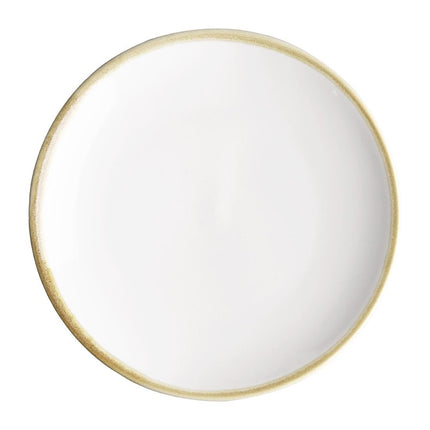 Kiln Chalk White Coupe Plates 178mm | Olympia