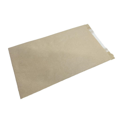 Compostable Bread Bags with Glassine Window 320x180x40mm | Fiesta | Pack 1000 3