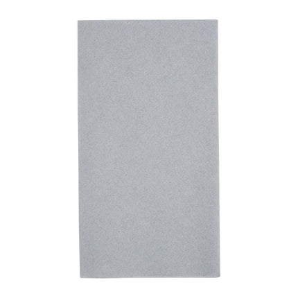 Recyclable Premium Airlaid 1/8 Fold Dinner Napkins Grey 40x40cm | Fiesta (Pack 500)