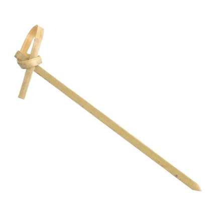 Compostable Bamboo Skewers with Curl | Fiesta | 100 Pieces