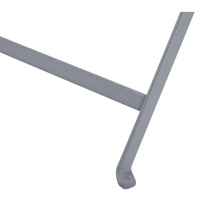 Folding Table 1100mm x 700mm Grey | Bolero Pavement Style 4