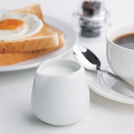 Whiteware Milk Jug 8.5cl | Olympia 3