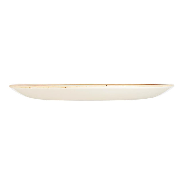 Coupe Plate Mustard Yellow | Churchill Stonecast | 28.8cm 2