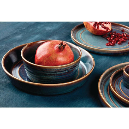 Deep Flat Round Plates 14.3cm Iridescent | Olympia Cavolo 6