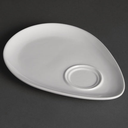 Whiteware Snack Plate 24cm | Olympia