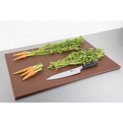LDPE Cutting Board Brown 600x450x10mm | Hygiplas 4