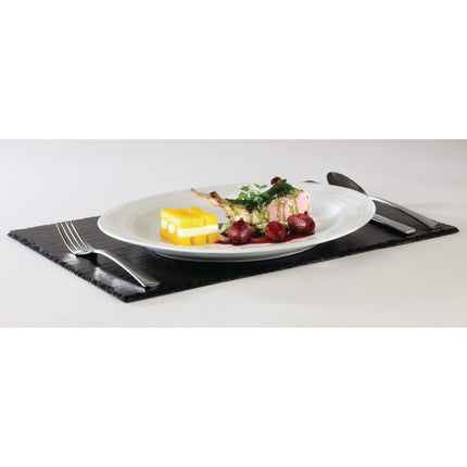 Melamine Serving Platter Slate Look GN 1/2 | APS 5