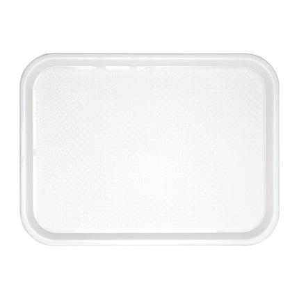 Polypropylene Non-Slip Tray White 34.5x26.5cm | Olympia Kristallon