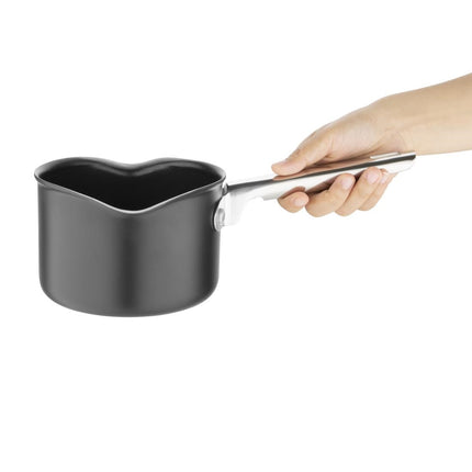Aluminium Non-Stick Saucepan with Double Spout 14cm | Vogue 2