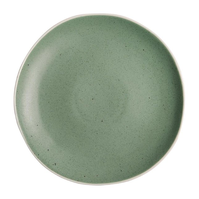 Chia Green Plates 27cm | Olympia | Set of 6