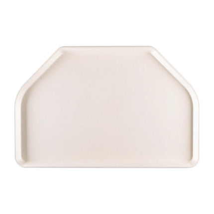 Heavy-Duty Grey Polyester Trapezium Serving Tray 50x32.5cm | Roltex