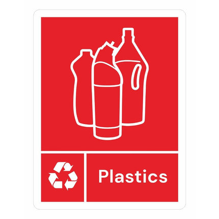 Slim Bin Plastic Label | Jantex