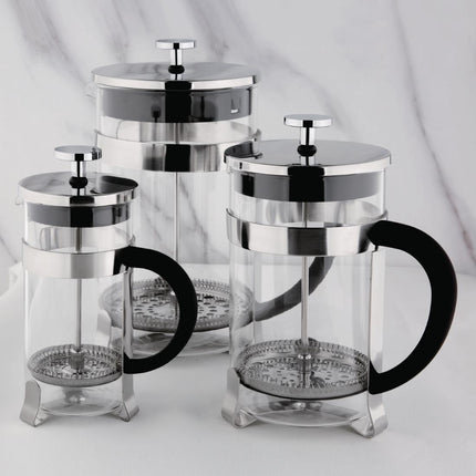 Stainless Steel and Glass Coffee Press | Olympia | 1.5L | 12 Cups 6