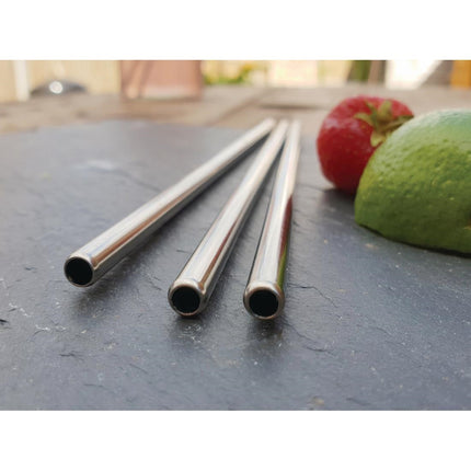 Stainless Steel Drinking Straws 21.5cm | Beaumont | 25 Pieces 5