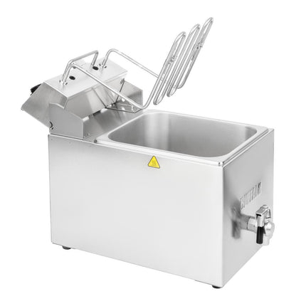 Single Electric Fryer with Timer | Buffalo | 8L Tank | 2.9kW Element 9