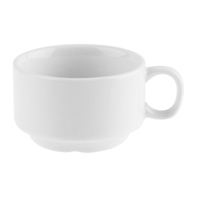 Stackable Espresso Cups 85ml | Olympia Whiteware 2