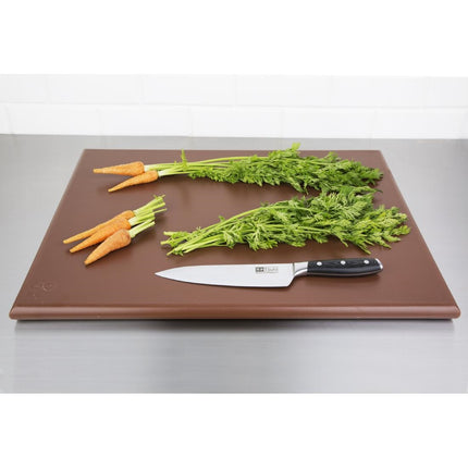 HDPE Cutting Board Brown 600x450x25mm | Hygiplas 3