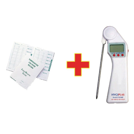 Easyttemp Pocket Thermometer with Logbook