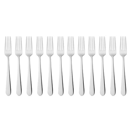 Olympia Buckingham Stainless Steel Table Forks | Set of 12 4