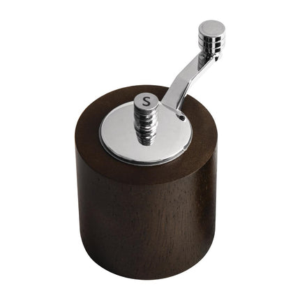 Olympia Dark Wood Pepper and Salt Mill Set 8.5cm 5