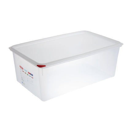 Araven GN 1/1 Food Container with Lid | 28L Capacity | Set of 4