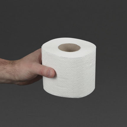 Premium 3-Ply Toilet Paper | Jantex | 40 Rolls 3