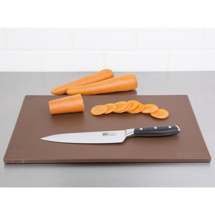 Cutting Board Brown 450x300x10mm | LDPE | Hygiplas 3