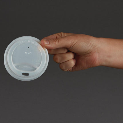 Double-Walled Cup Lids for 230ml Cups | Vegware 79 Series 3