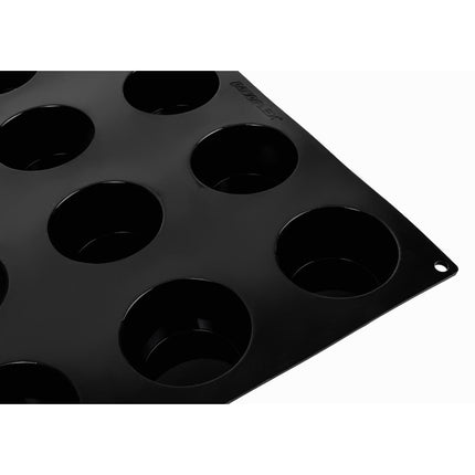 Silicone Muffin Mold | Pavoflex | 24 Cavities | 70mm Diameter x 40mm Depth 6