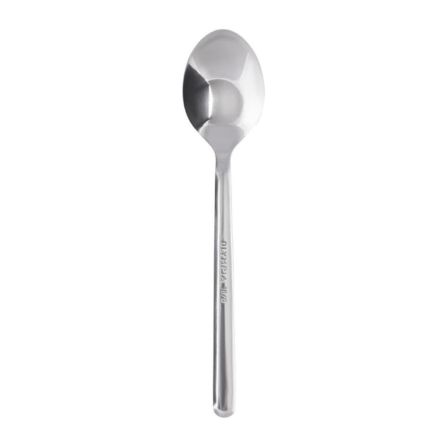 Henley Polished Stainless Steel Pudding Spoons (12 pcs) | Olympia 2