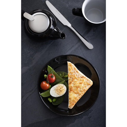 Coupe Plate Black 200mm | Olympia Cafe 8