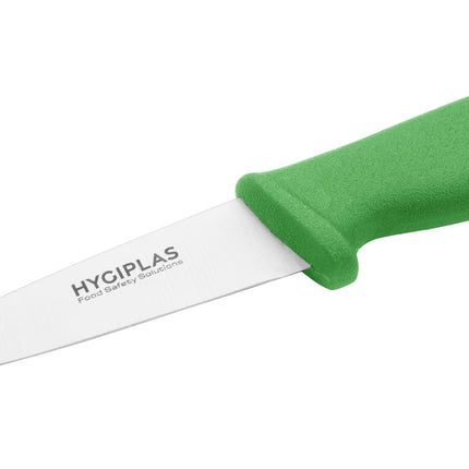 Paring Knife 9cm Green | Hygiplas 3