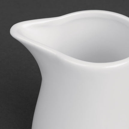 Whiteware Milk Jugs with Handle 21.2cl | Olympia | 6 Pieces 4