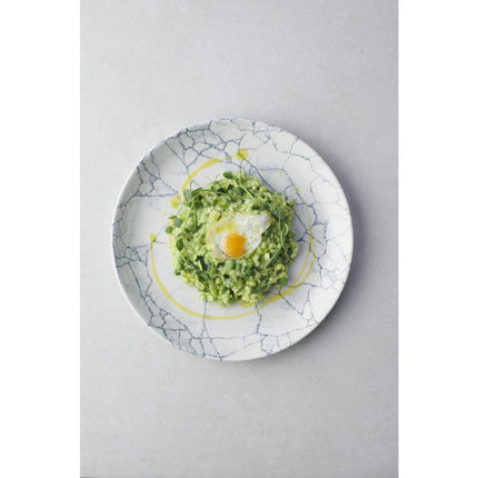 Evolve Coupe Plate 22cm Kintsugi Pearl Grey | Churchill Studio Prints | 12 pcs 2