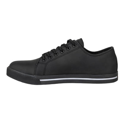 Safety Sneakers Recycled Microfiber Matte Black Size 43 | Slipbuster 6