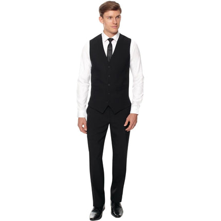 Men's Black Standard Length Trousers | Service Wear | Waist 28"