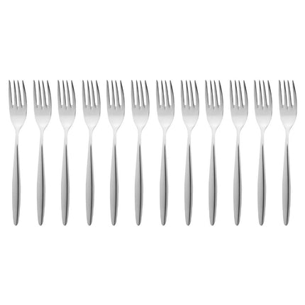 Olympia Saphir Polished 18/10 Stainless Steel Table Forks, 12 Pieces 3