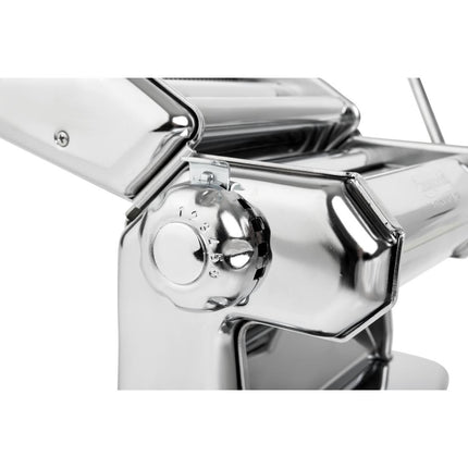 15cm Chrome-Plated Pasta Machine with Duplex Cutter | Imperia 7