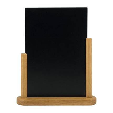 Teak Wooden Table Chalkboard 32x27cm | Securit
